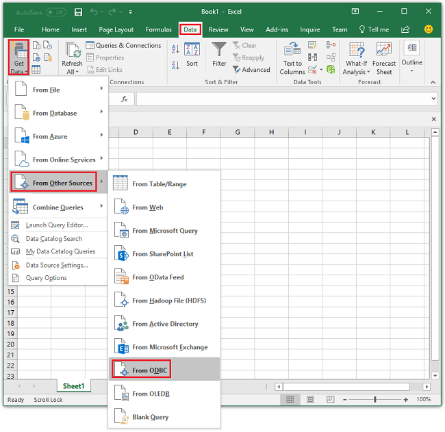 excel odbc driver install